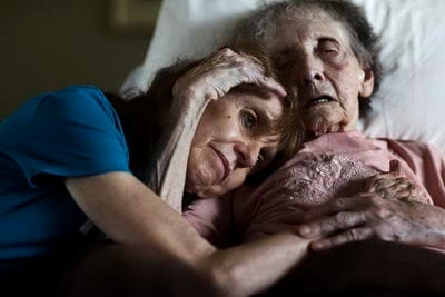 Denise and her 91 years old mother